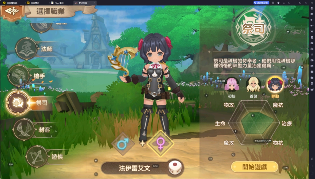 夢幻旅團職業祭司