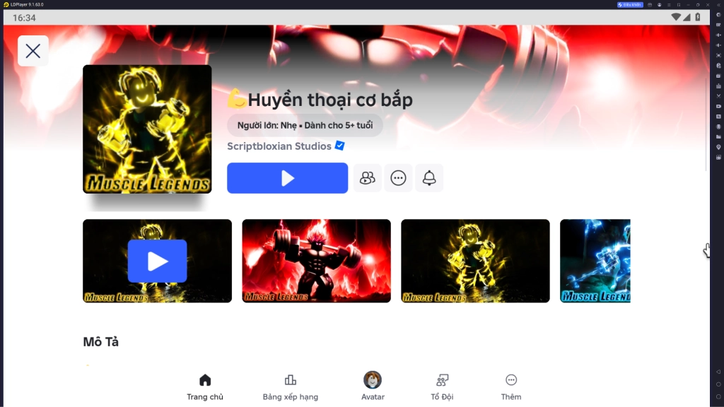 Full bộ code Roblox VNG: Muscle Legends - Hướng dẫn cách nhập chi tiết