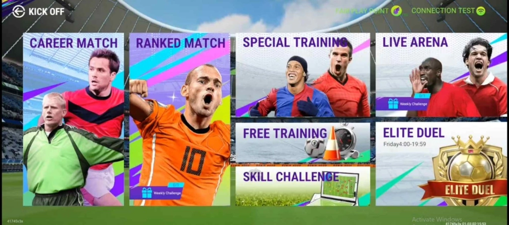 Different Game Modes in Total Football Different Game Modes in Total Football