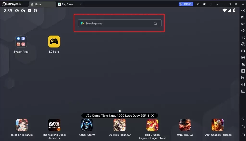 Caranya cari game di LDplayer