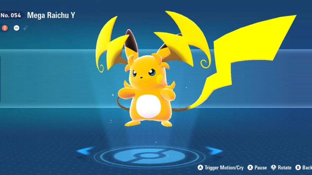 Mega Raichu Y Overview Mega Raichu Y Overview