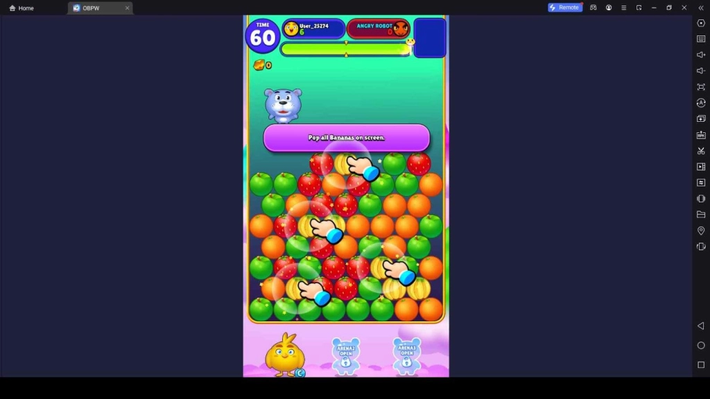 Arena Battles Against Opponents Arena Battles Against Opponents