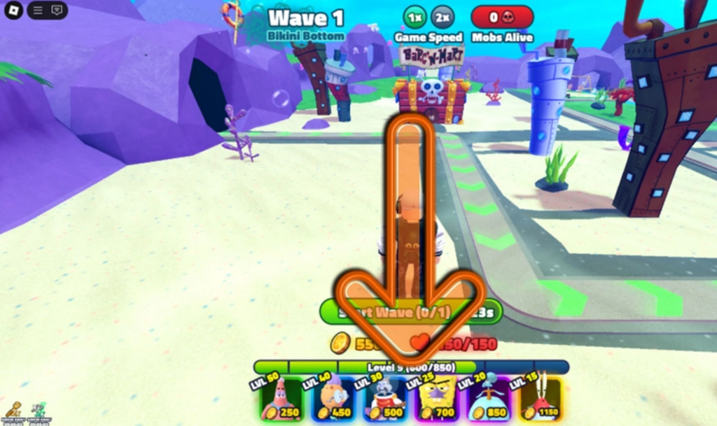 SpongeBob Tower Defense