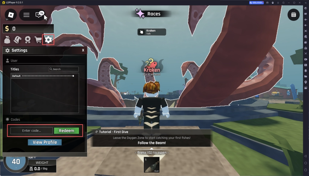 Full bộ code Abyss Roblox - Hướng dẫn cách nhập chi tiết
