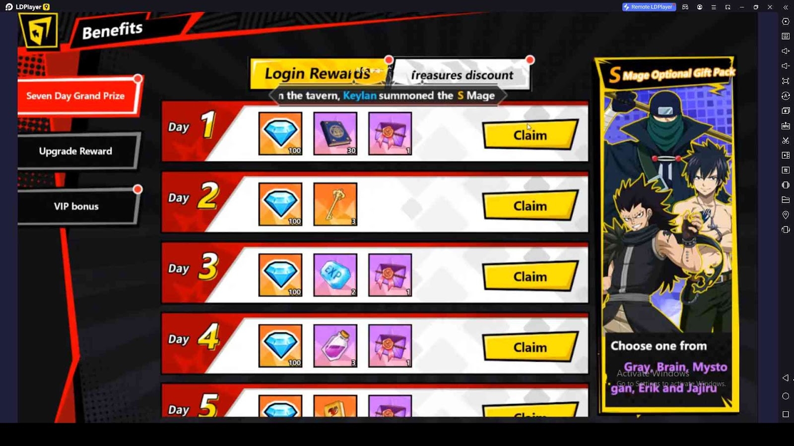 Don't Forget the Login Rewards