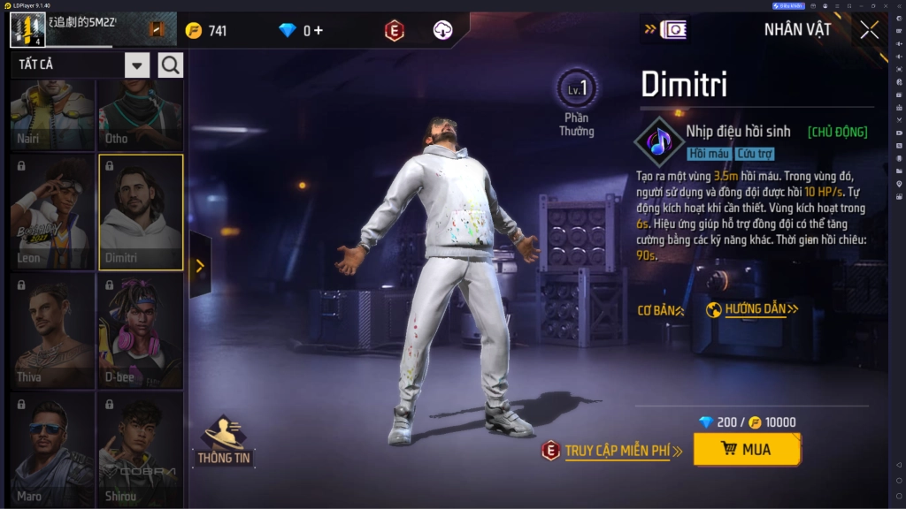 Garena Free Fire: Top nhân vật mạnh được sử dụng nhiều nhất năm 2025