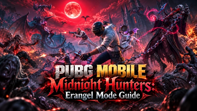 PUBG MOBILE Midnight Hunters: Erangel Mode Guide – Features, Rewards & How to Play