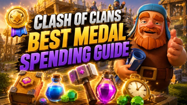 Clash of Clans Best Medal Spending Guide: Clash of Cards Event Coming