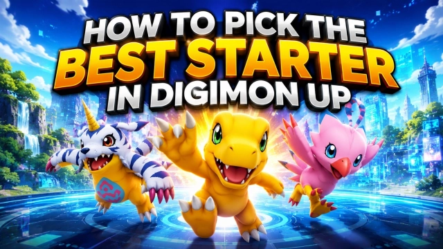 How to pick the BEST Starter in Digimon UP