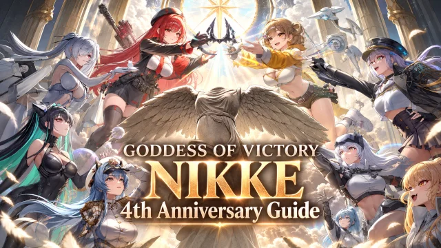 GODDESS OF VICTORY NIKKE 4th Anniversary Guide Free Pulls, Rewards, Banners, and Skins