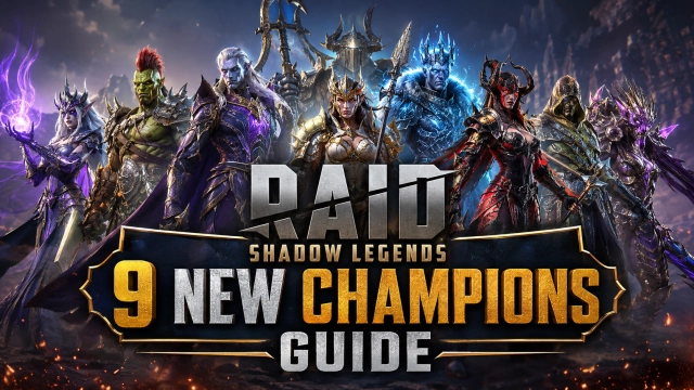 RAID Shadow Legends 9 New Champions Guide: Skills, Builds, Tier List & Best Picks