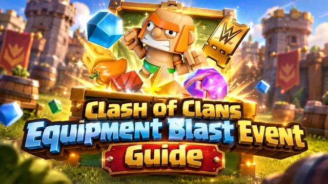 Clash of Clans Equipment Blast Event Guide: Tag Tickets, Champ Medals and WWE Chest Rewards