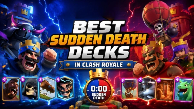 Best Sudden Death Decks in Clash Royale: League Guide & Top Meta Decks to Win Fast
