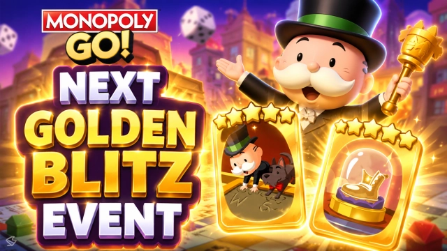 Monopoly Go Next Golden Blitz Event Schedule – July 2026