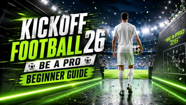 Kickoff Football 26: Be A Pro Beginner Guide - Tips and Tricks
