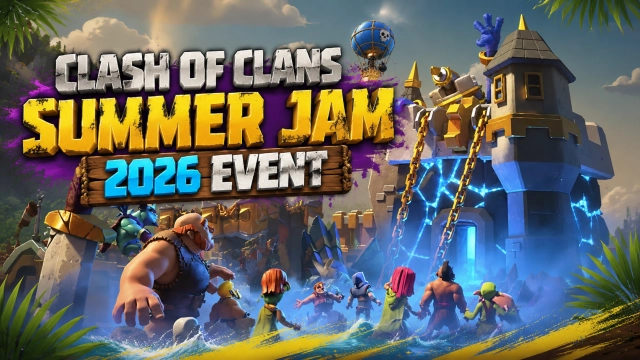 Clash of Clans Summer Jam 2026 Event Guide: Rewards, Free Decorations & Best Tips