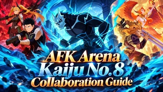 AFK Arena Kaiju No. 8 Collaboration Guide: Events, Rewards & Characters