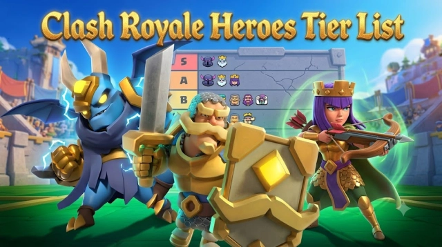 Clash Royale Heroes Tier List July 2026: All 14 Heroes Ranked Worst to Best