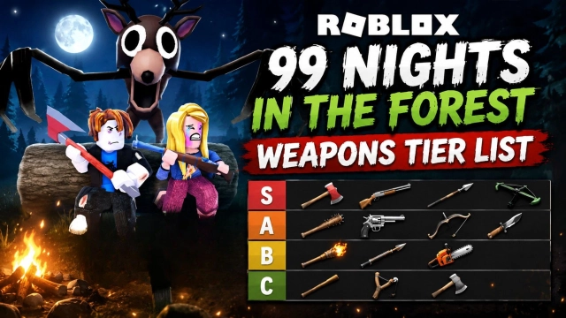 Roblox 99 Nights in the Forest Tier List: All Weapons Ranked After the Ranged Update