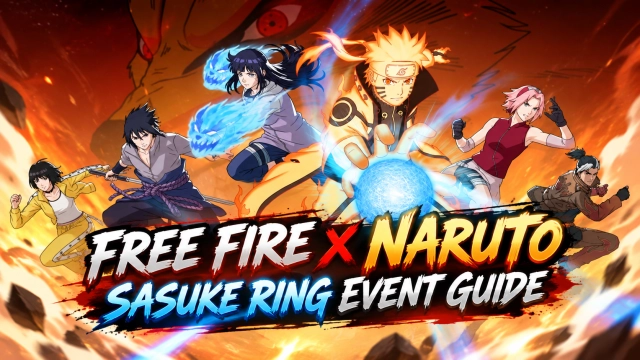 Free Fire x Naruto Sasuke Ring Event Guide: Get Hinata and Jiraiya Bundles, Vouchers, and Rewards