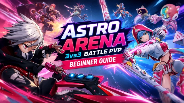 Astro Arena : 3vs3 Battle PvP Beginner Guide and Tips