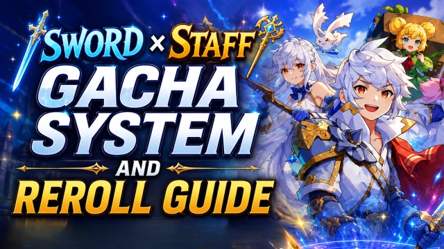 Sword × Staff Gacha System and Reroll Guide: Master Skills, Relics & Early Power