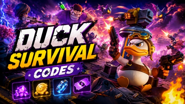 Duck Survival Codes - 2026 June (Latest Codes)