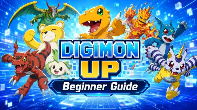 DIGIMON UP Beginner Guide - Gameplay Tips