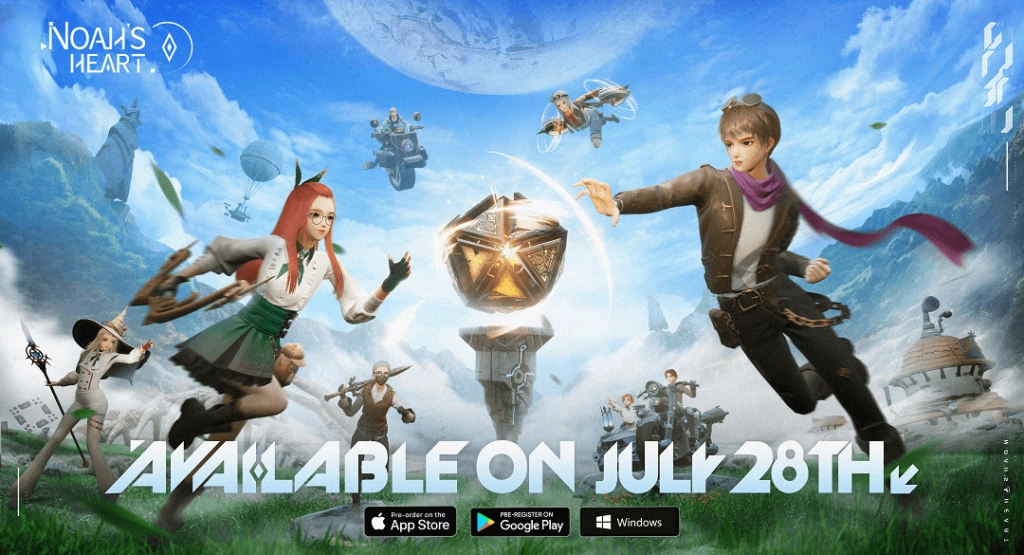 Embark on a Bold New MMO Adventure in Noah's Heart, Out July 28 on Mobile and PC