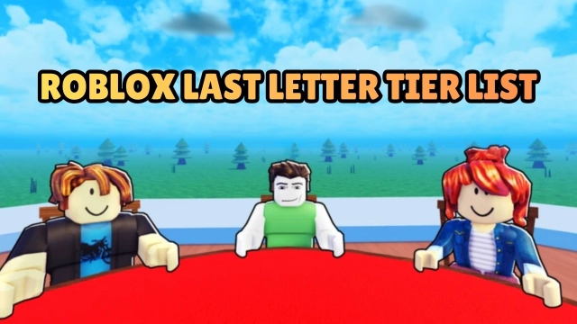 Roblox Last Letter Tier List of Best Styles and Abilities: December 2025