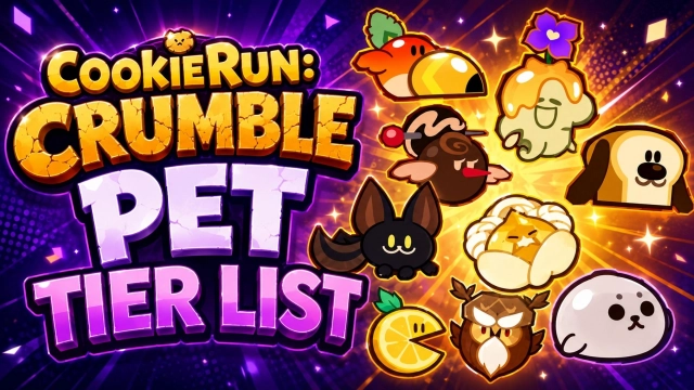 CookieRun: Crumble Pet Tier List – Best Pets Ranking in August 2026