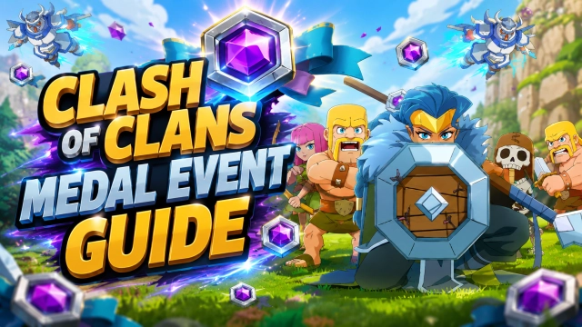 Clash of Clans Medal Event Guide August 2026 : Dates, Rewards & More