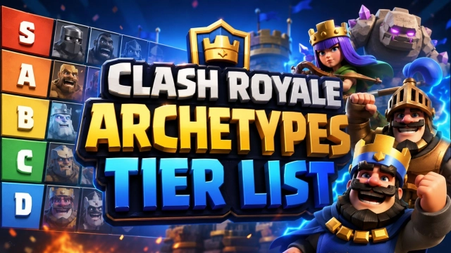 Clash Royale Archetypes Tier List August 2026