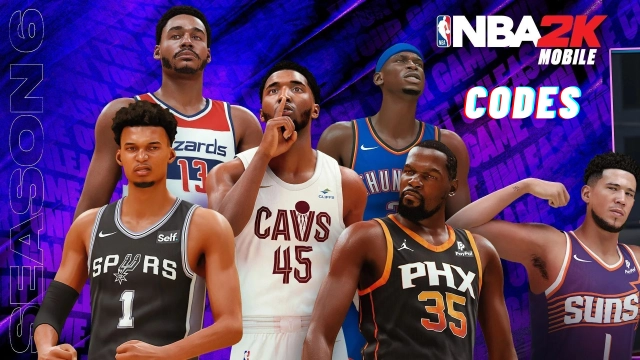 NBA 2K Mobile Codes – 2025 July