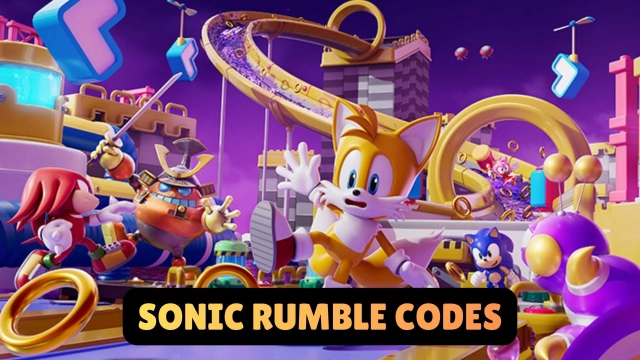 Sonic Rumble Codes – 2025 November *New Codes*
