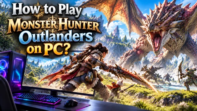 How to Play Monster Hunter Outlanders on PC?
