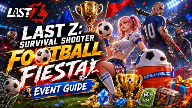 Last Z: Survival Shooter Football Fiesta Event Guide 2026 – Rewards, Start Dates, Farming Tips More