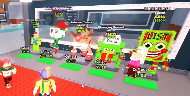 Top 10 Cutest Christmas Brainrots in Steal a Brainrot