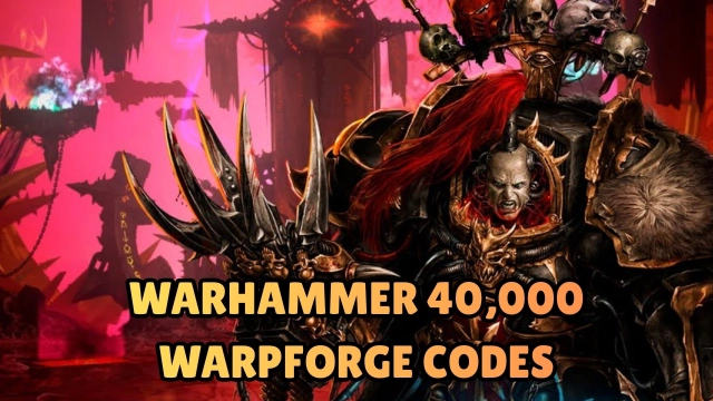Warhammer 40,000 Warpforge Codes - February 2026