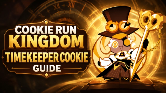 CookieRun Kingdom Timekeeper Cookie Guide Skills, Best Toppings, Arena Team, and Pulling Advice