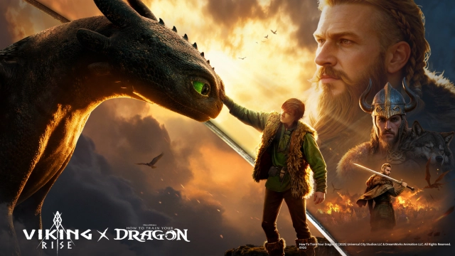 "Viking Rise" teams Up with "How to Train Your Dragon" for an Exciting Crossover Event