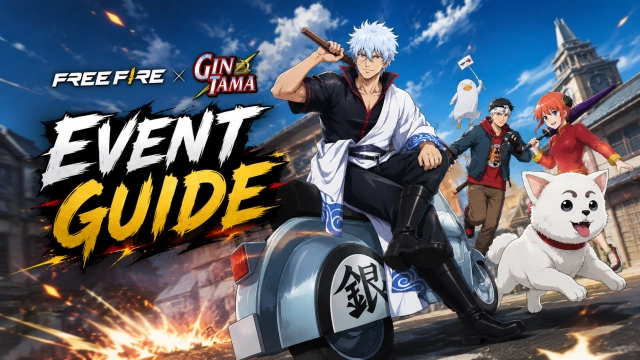 Free Fire x GINTAMA Event Guide: All Rewards, Skins, and Dates