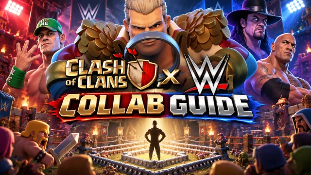 Clash of Clans x WWE Collab Guide 2026 - What You Need to Know