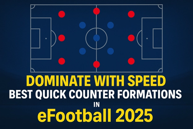 A Guide to Best Quick Counter Formations in eFootball 2025