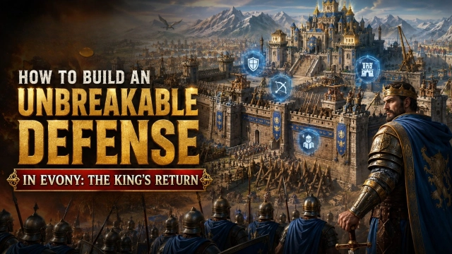 How to Build an Unbreakable Defense in Evony: The King's Return - Player Tips