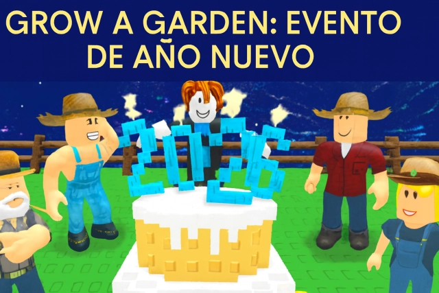 Grow a Garden: Evento de Año Nuevo – Cómo reabastecer la tienda y conseguir más huevos