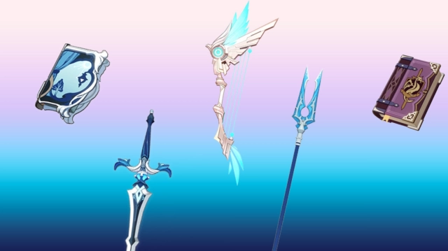 Todas las nuevas armas de Genshin Impact 6.0: poder y estilo renovado