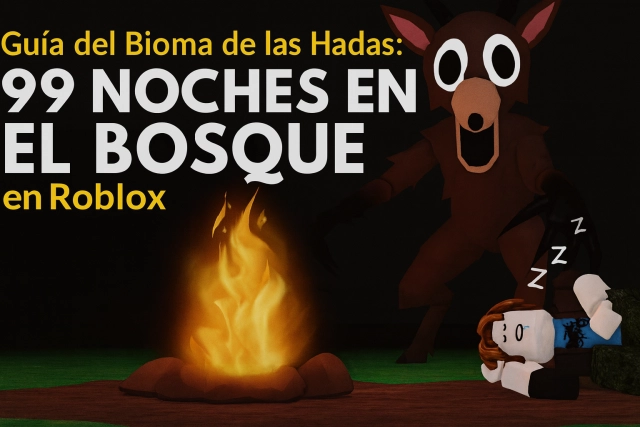 Guía del Bioma de las Hadas: 99 Noches en el Bosque en Roblox