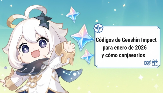 Códigos de Genshin Impact para enero de 2026 y cómo canjearlos