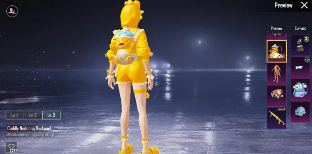 PUBG Mobile x Nailoong: personalización total con armas temáticas y looks para tu buddy